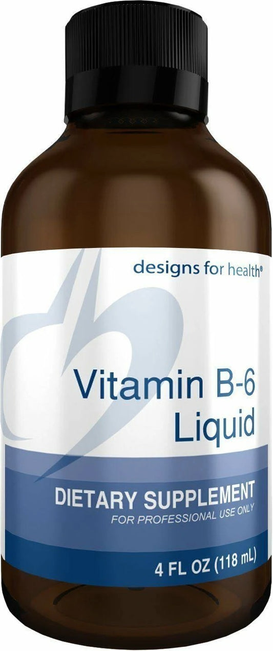 Vitamin B-6 Liquid 4 oz image 0