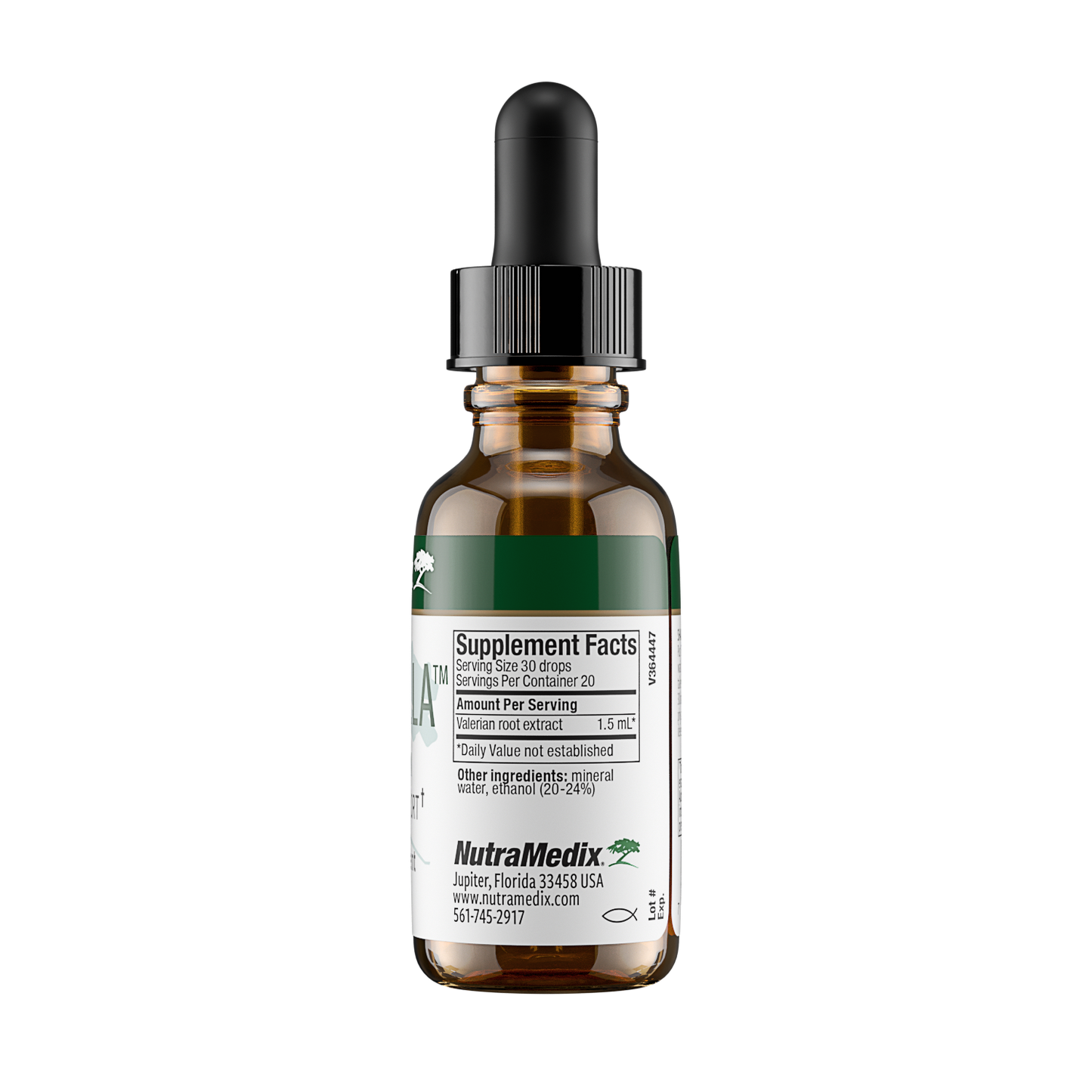 NutraMedix Amantilla - 1 oz supplement facts