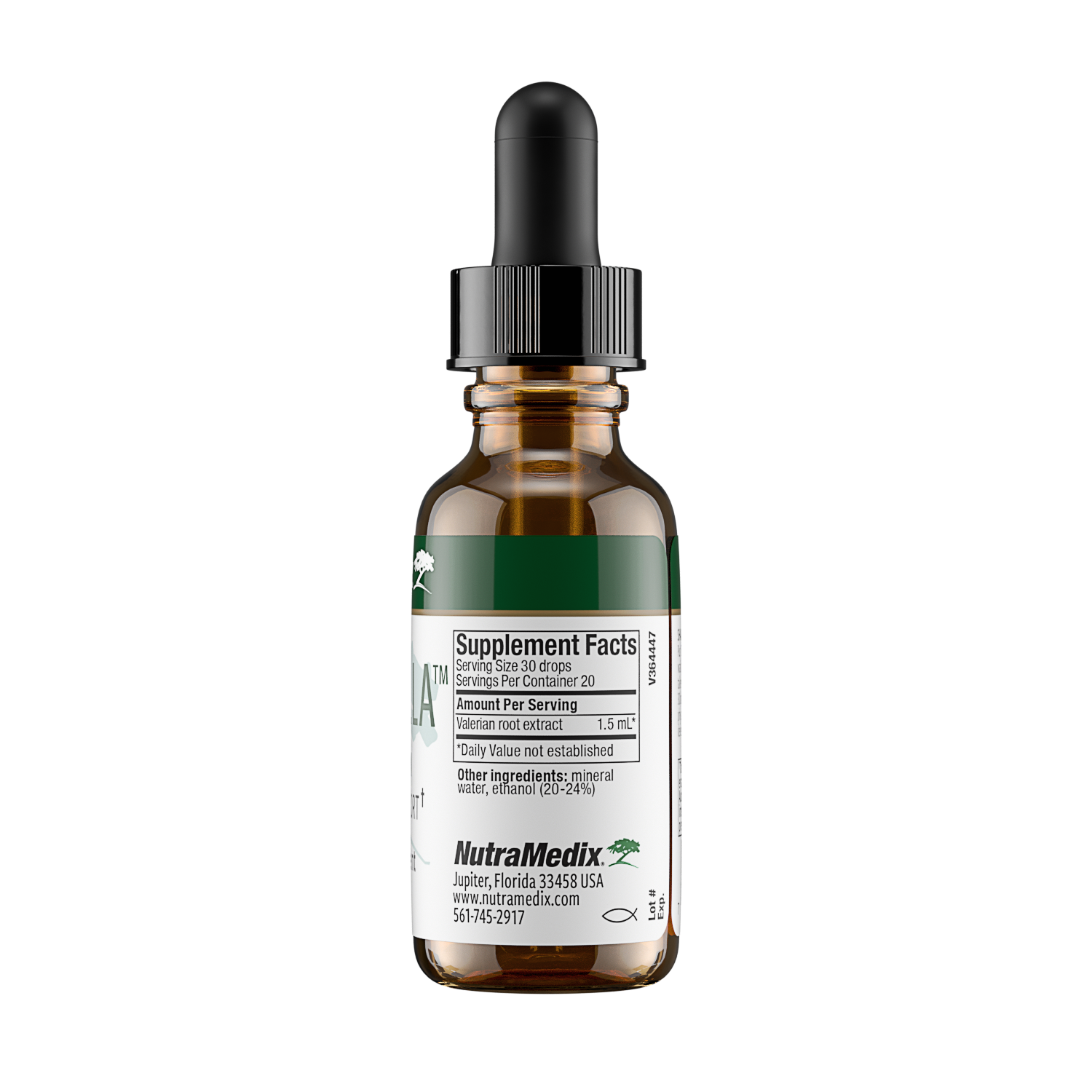 NutraMedix Amantilla - 1 oz supplement facts