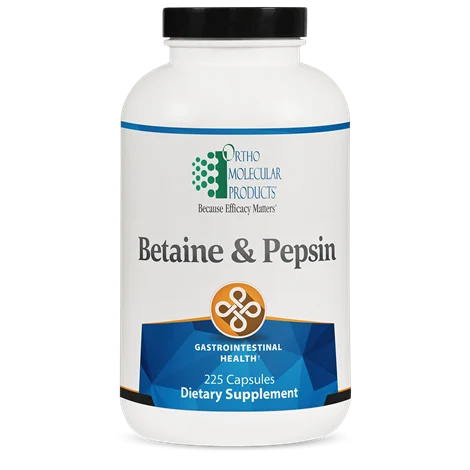 Betaine & Pepsin — bottle