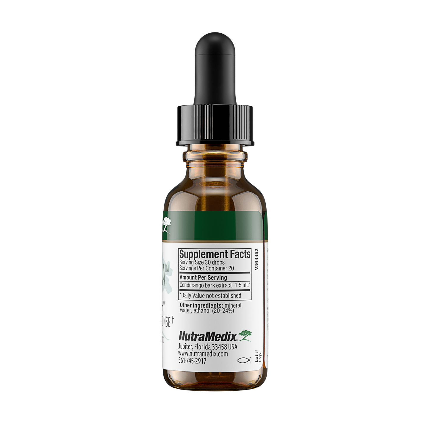 NutraMedix Condura - 1 oz supplement facts