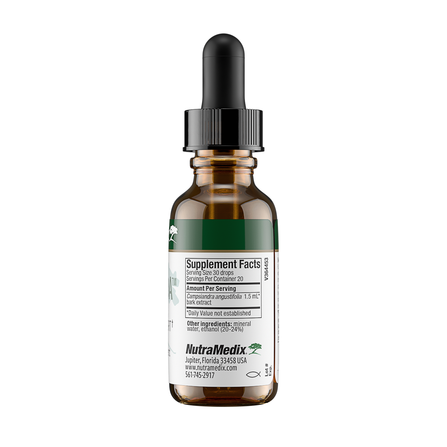 NutraMedix Cumanda - 1 oz supplement facts