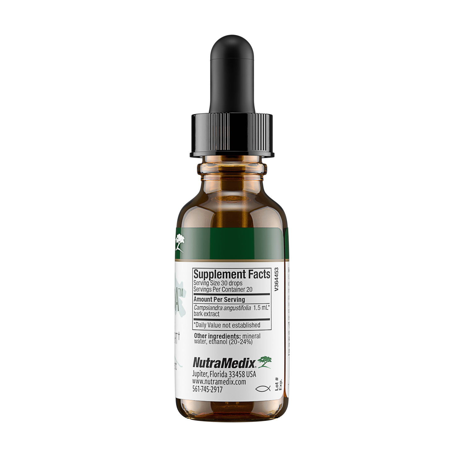 NutraMedix Cumanda - 1 oz supplement facts