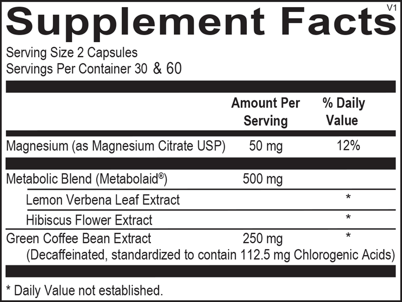 HiPhenolic — Supplement Facts