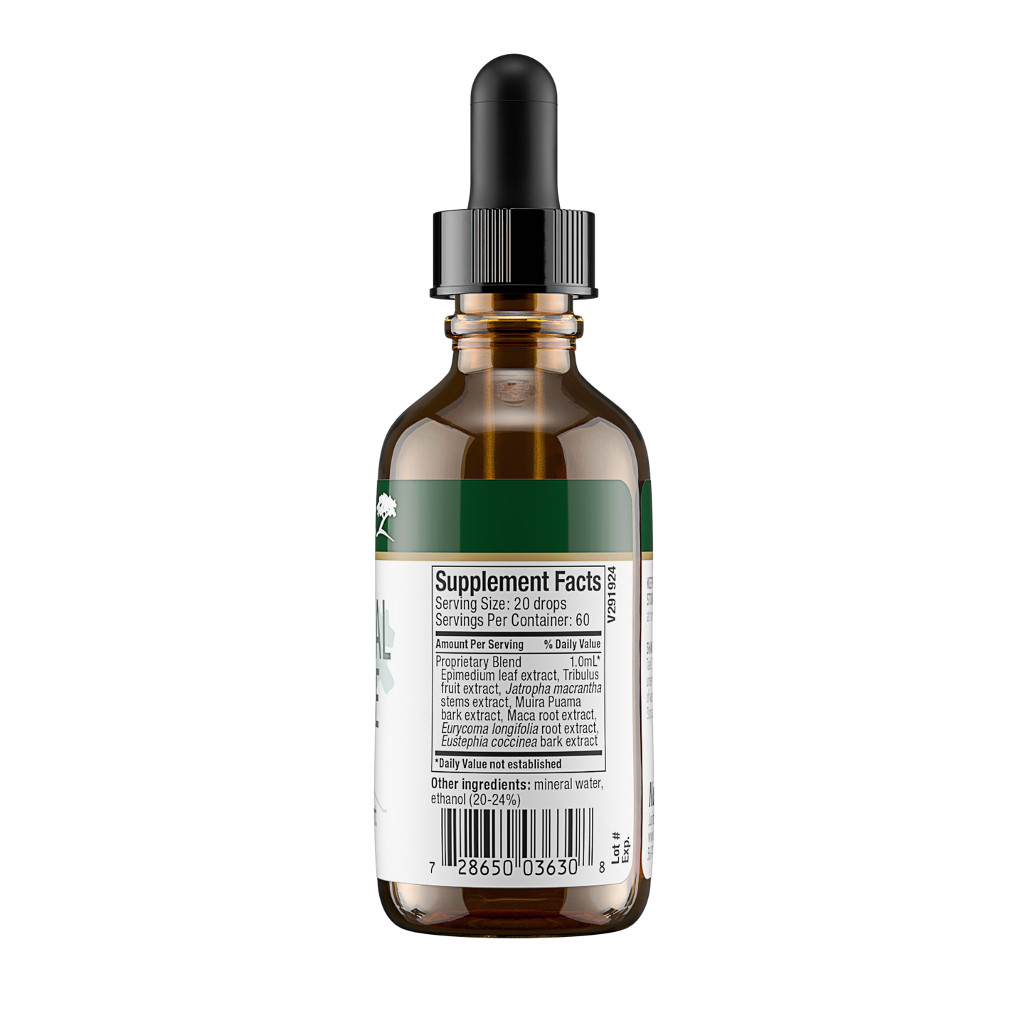 NutraMedix Hormonal Balance for Women - 2 oz supplement facts