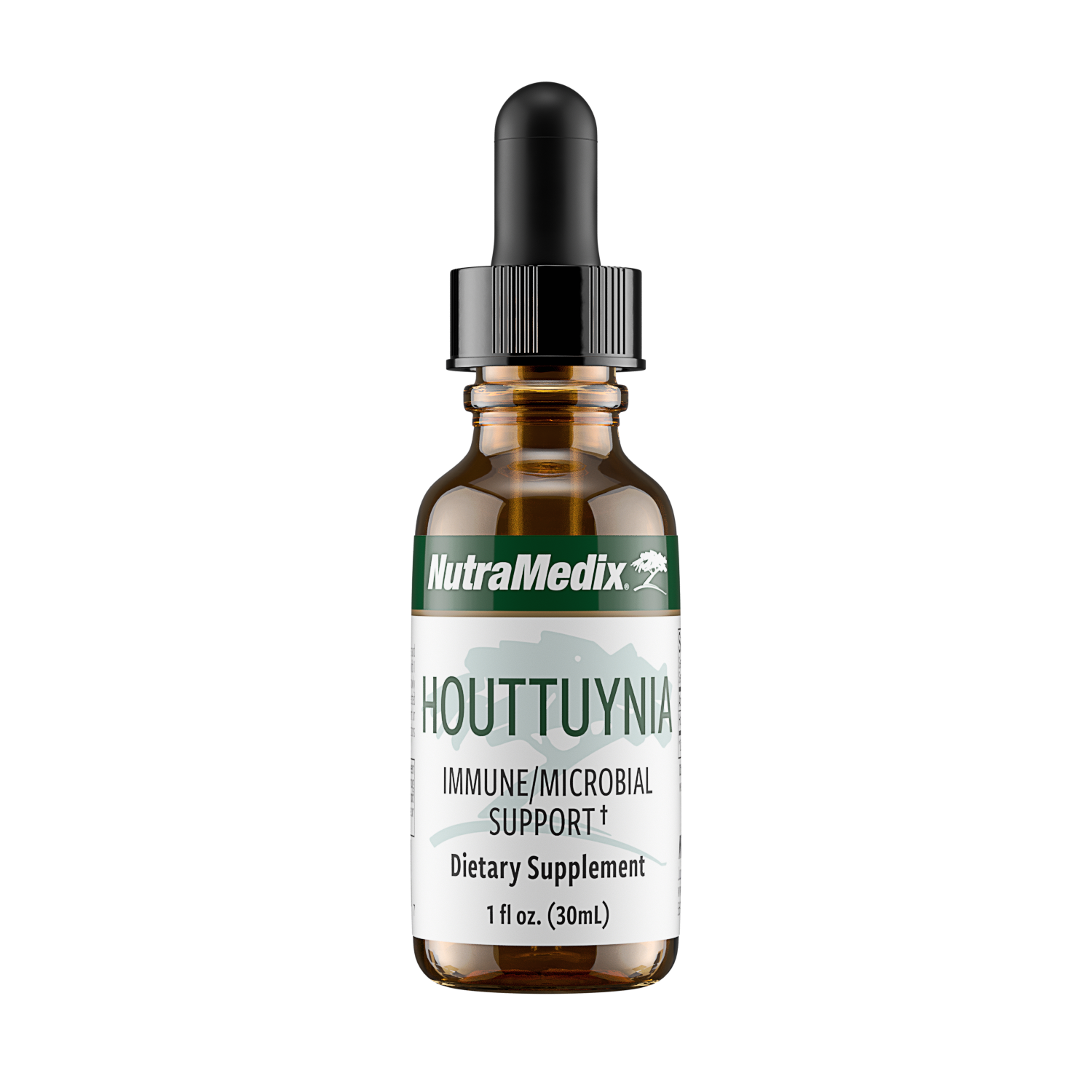 NutraMedix Houttuynia - 1 oz front label