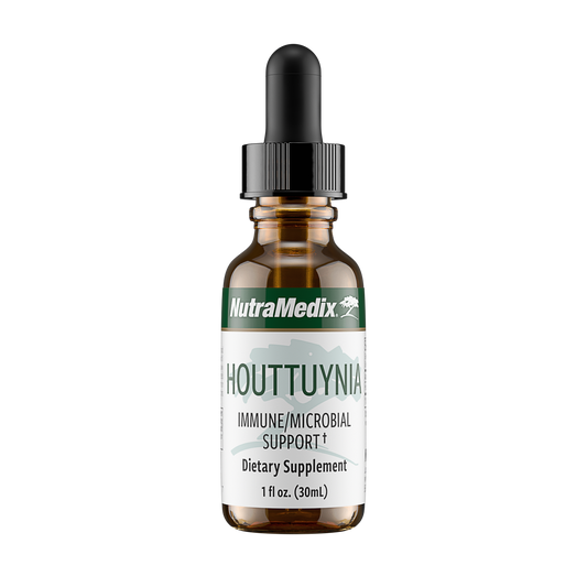 NutraMedix Houttuynia - 1 oz front label