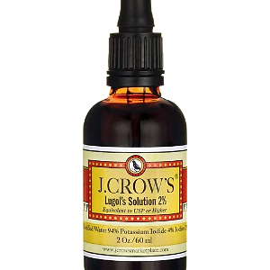 J Crow Iodine Solution - 2 oz
