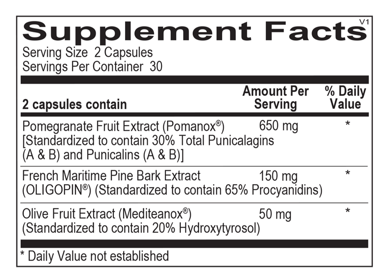 Lipitrol OX — Supplement Facts