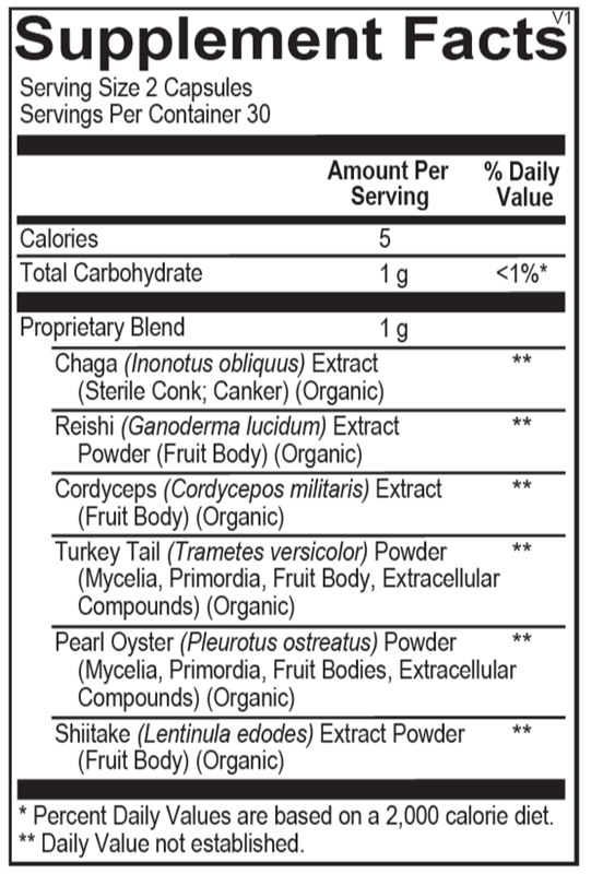 MycoActive — Supplement Facts