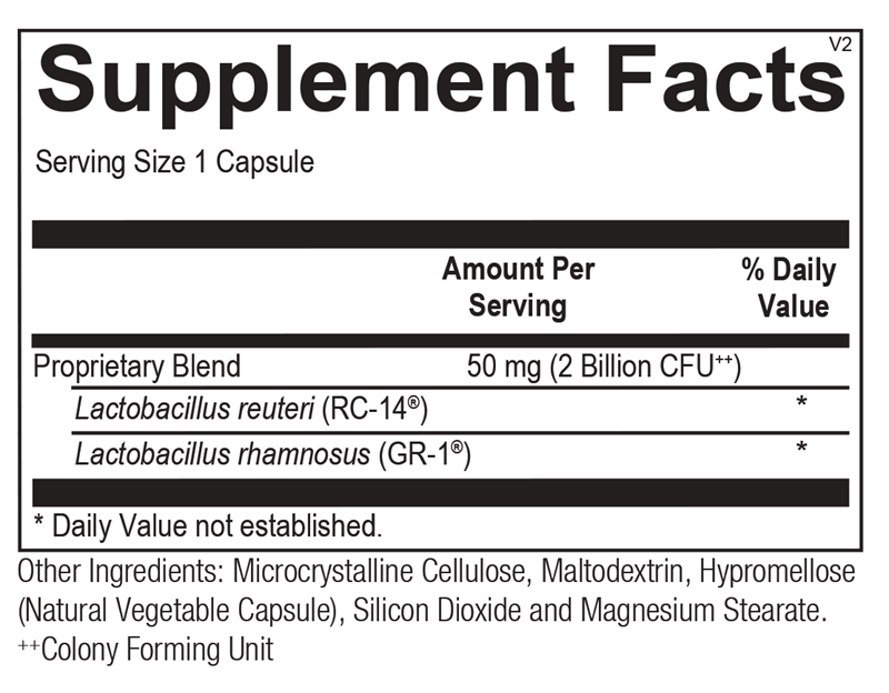 Ortho Biotic Women's — Supplement Facts