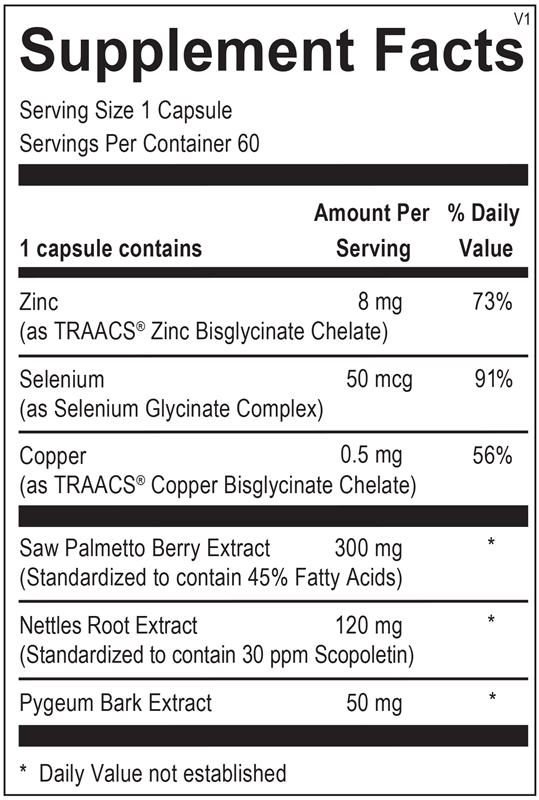 Prostatrol Forte — Supplement Facts