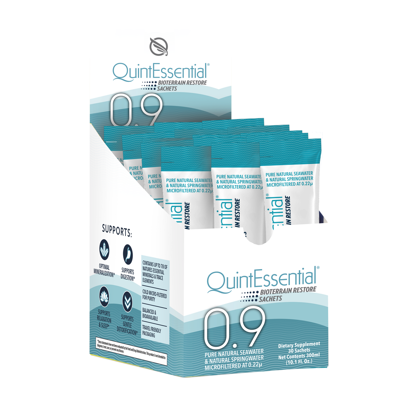 Quinton Isotonic 0.9 - 30 sachets