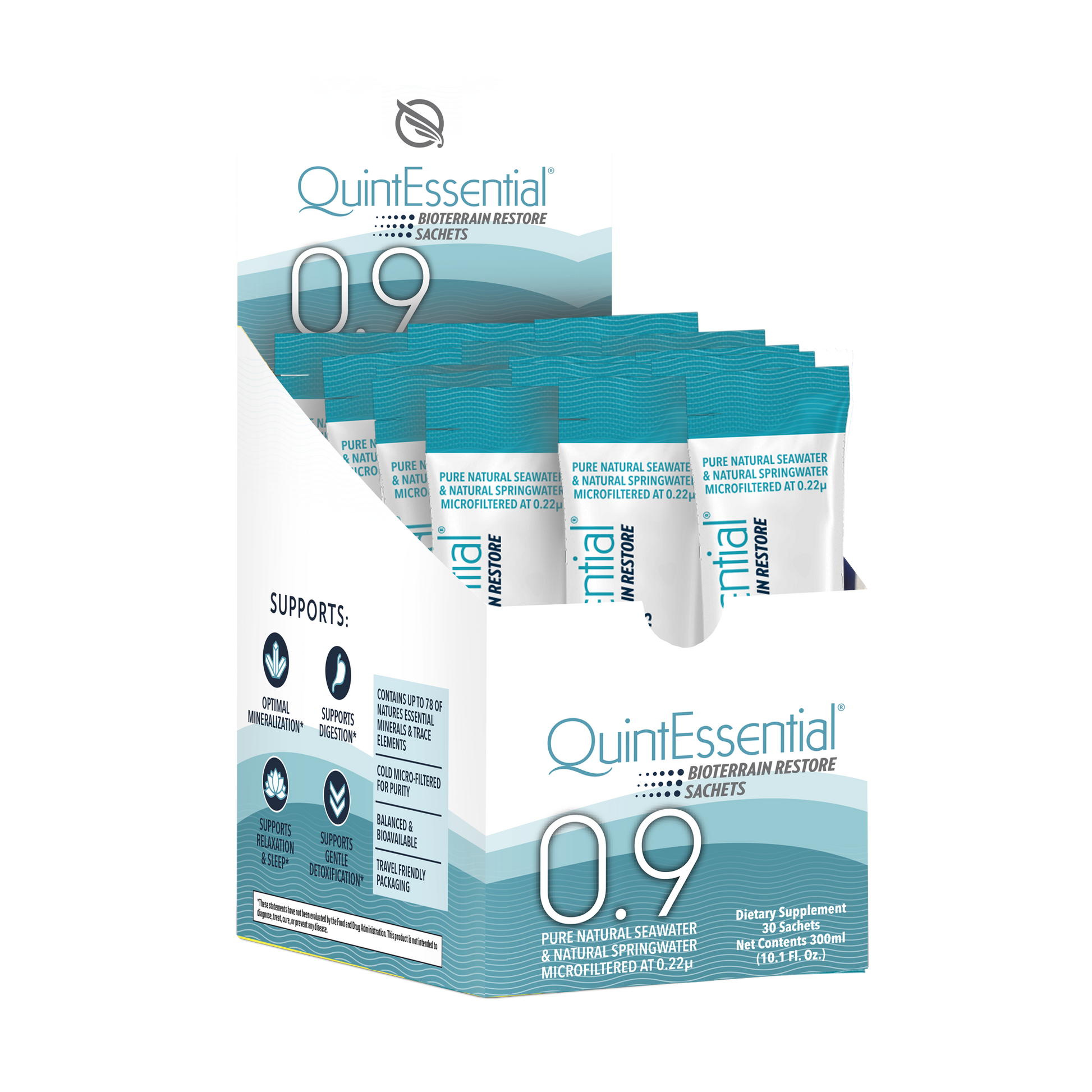 Quinton Isotonic 0.9 - 30 sachets