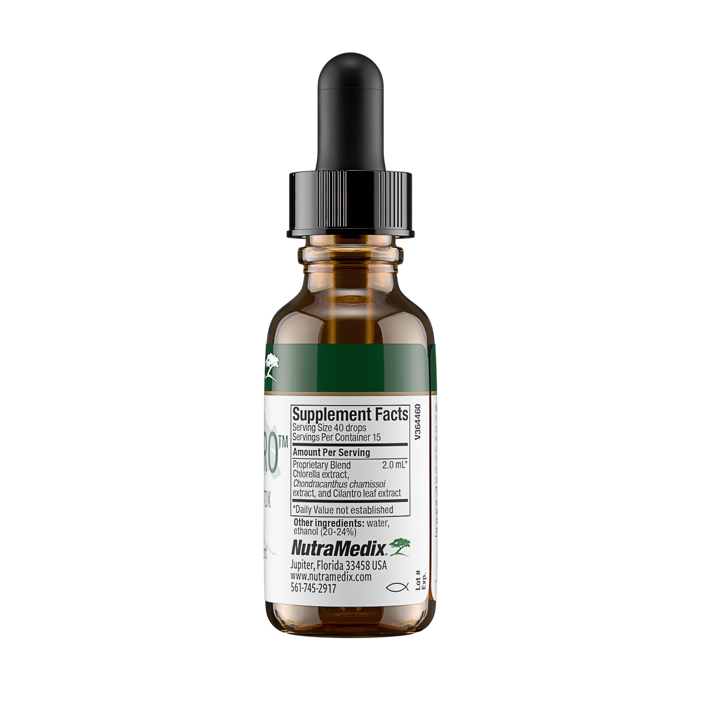 NutraMedix Sealantro - 1 oz supplement facts
