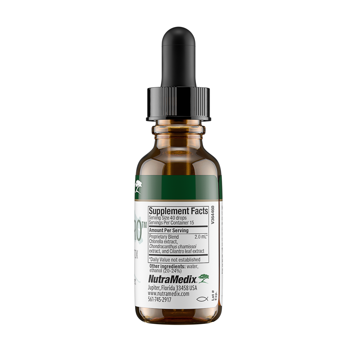 NutraMedix Sealantro - 1 oz supplement facts