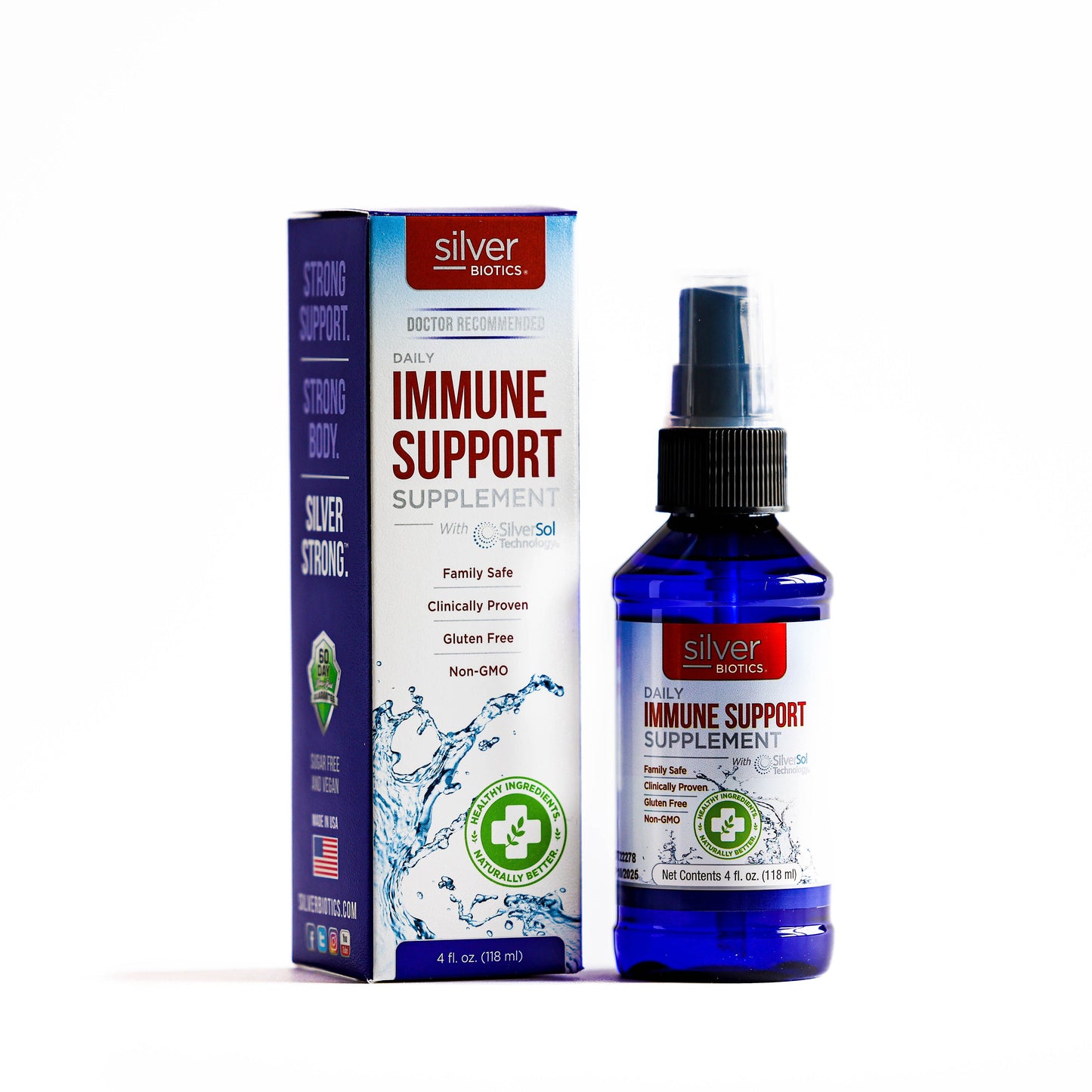 Silver Biotics Liquid Spray - 4 oz