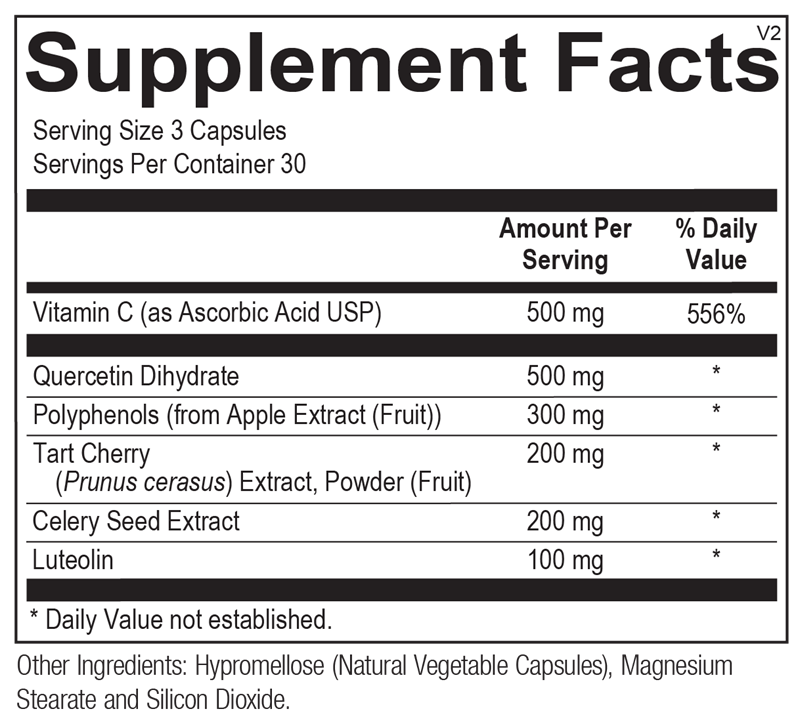 UA-X Pro — Supplement Facts