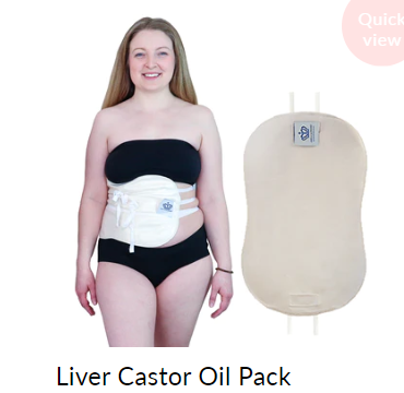 Castor Oil Liver Wrap Only image 0