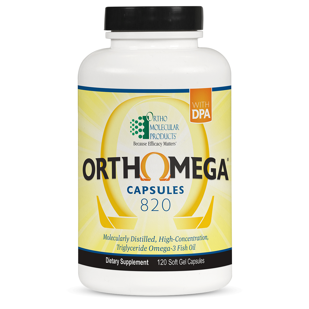 Orthomega 820 - 120 softgels
